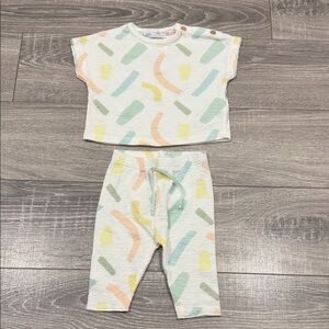 Zara Kids Set - Pastel Pattern